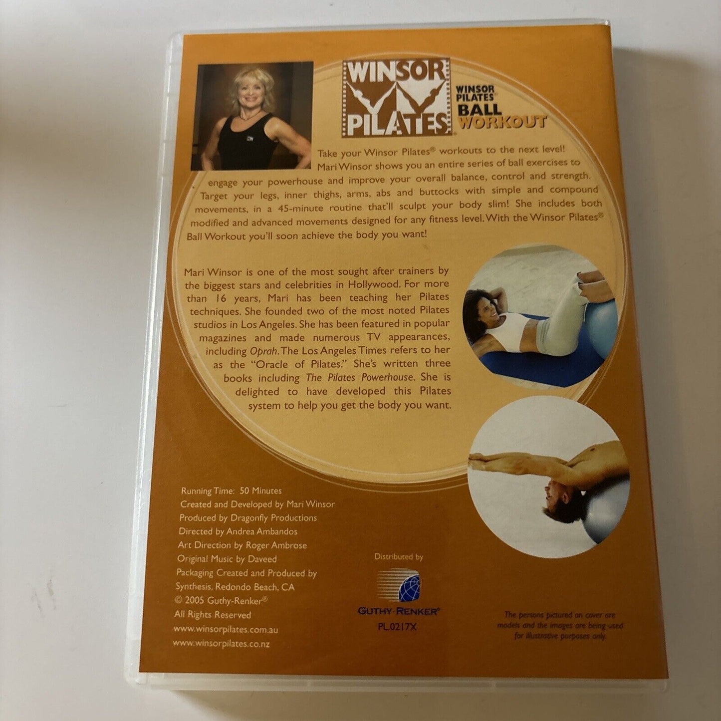 Winsor Pilates - Ball Workout (DVD, 2005) NEW All Regions