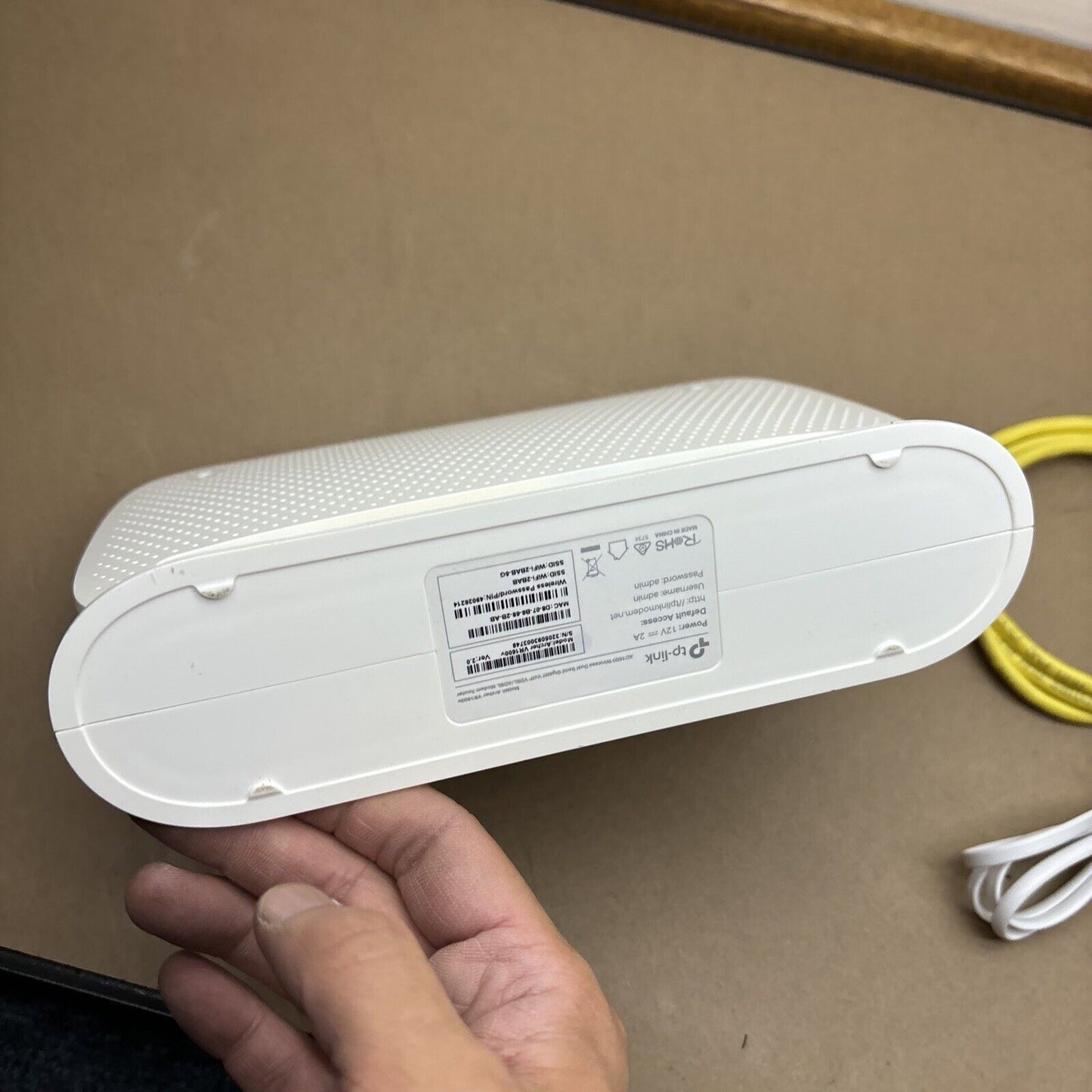 Tp-Link Archer VR1600v AC1600 WiFi Wireless VoIP Modem Router NBN Compatible