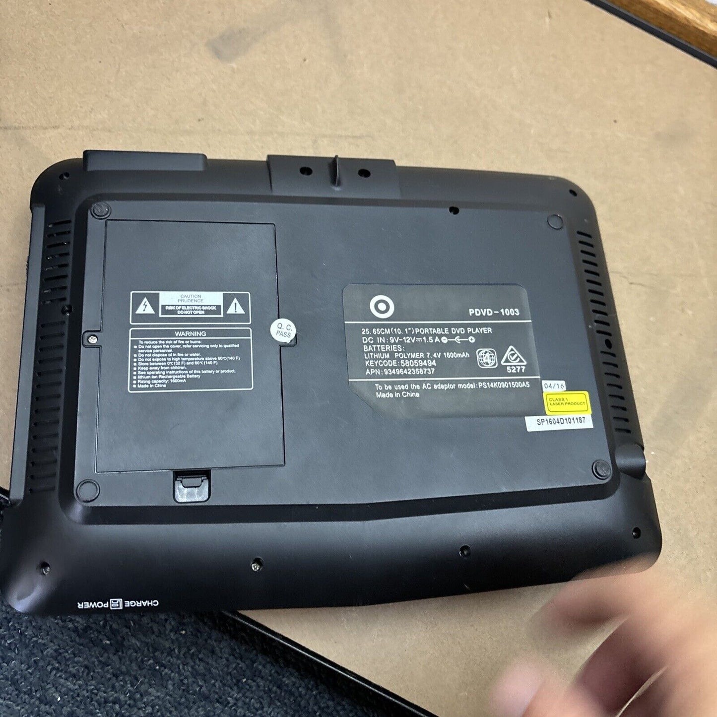 Target 10.1" Portable DVD Player PDVD-1003 Region 4