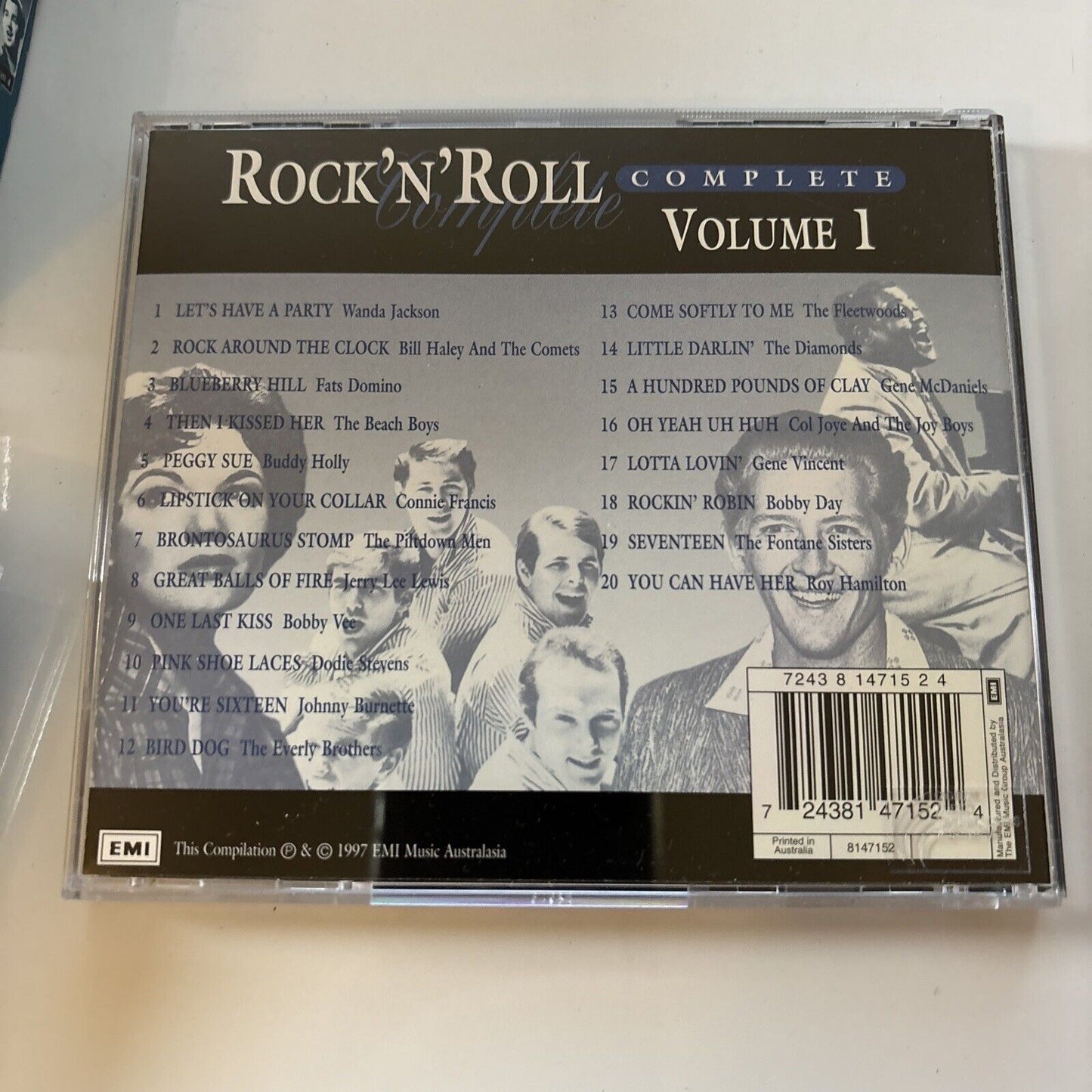 Rock And Roll Complete Original Artists & Hits Vol 1-5 (CD, 1997, 5-Disc)