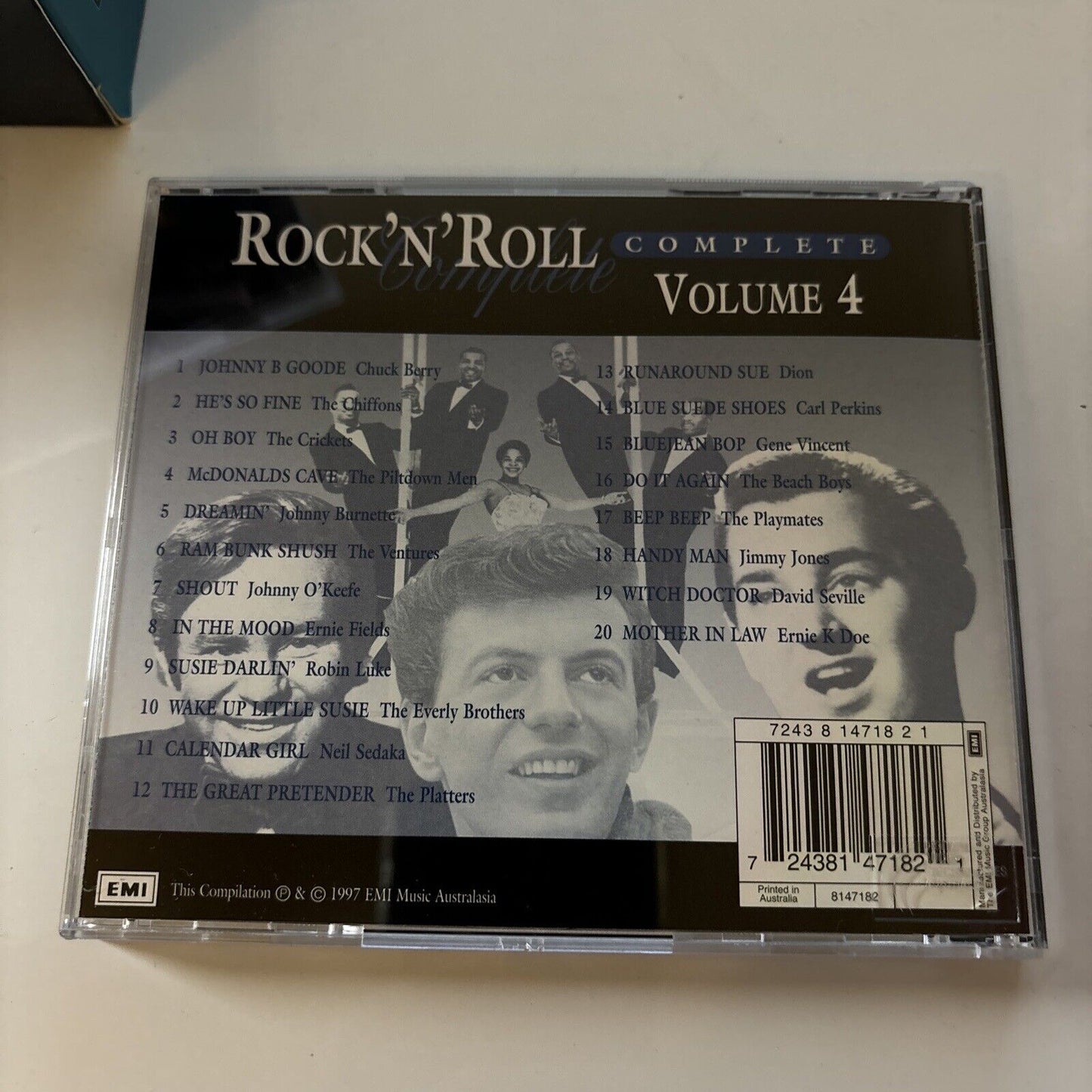 Rock And Roll Complete Original Artists & Hits Vol 1-5 (CD, 1997, 5-Disc)