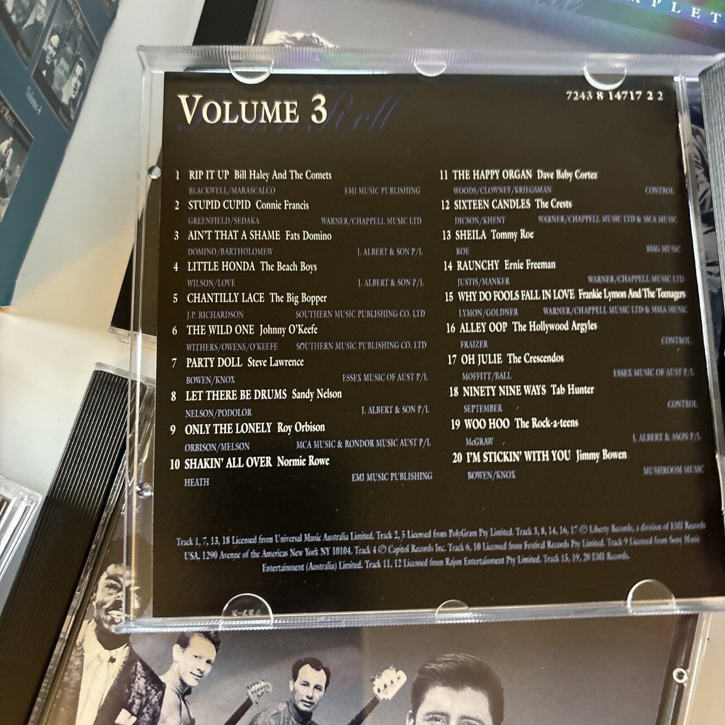 Rock And Roll Complete Original Artists & Hits Vol 1-5 (CD, 1997, 5-Disc)