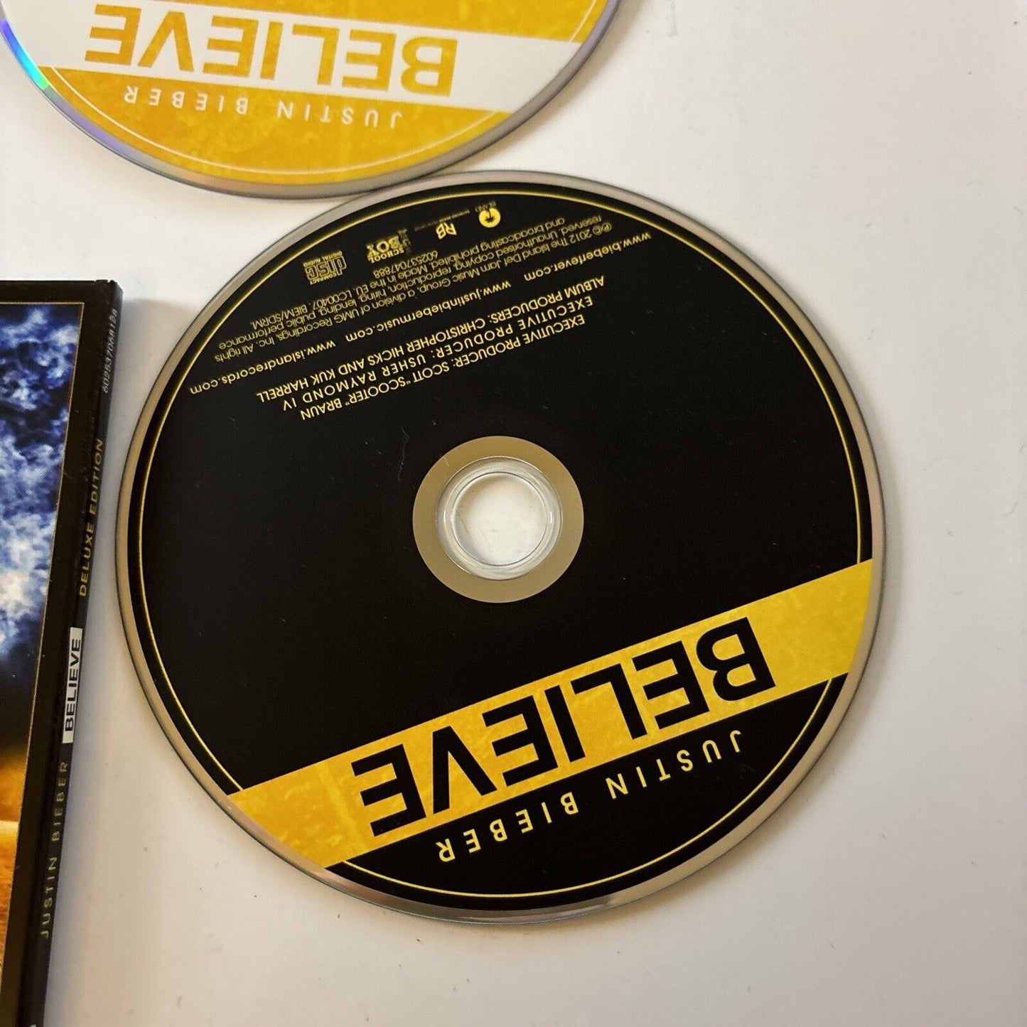 Justin Bieber - Believe - Deluxe Edition (CD + DVD, 2012, 2-Disc) Digipak