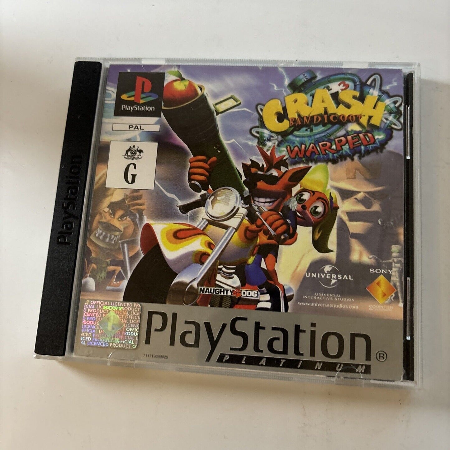 Crash Bandicoot 3: Warped PlayStation 1 PS1 PAL
