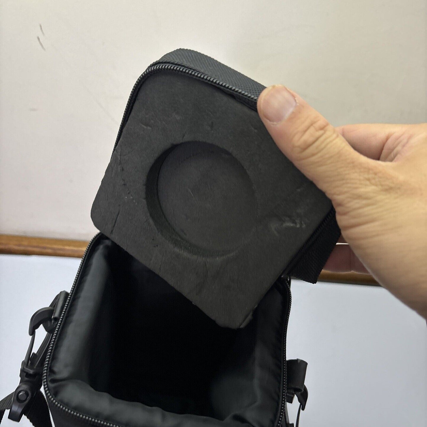 Sigma EX LS-483H Soft Padded Lens Case Bag Pouch Cover For 8mm EX DG