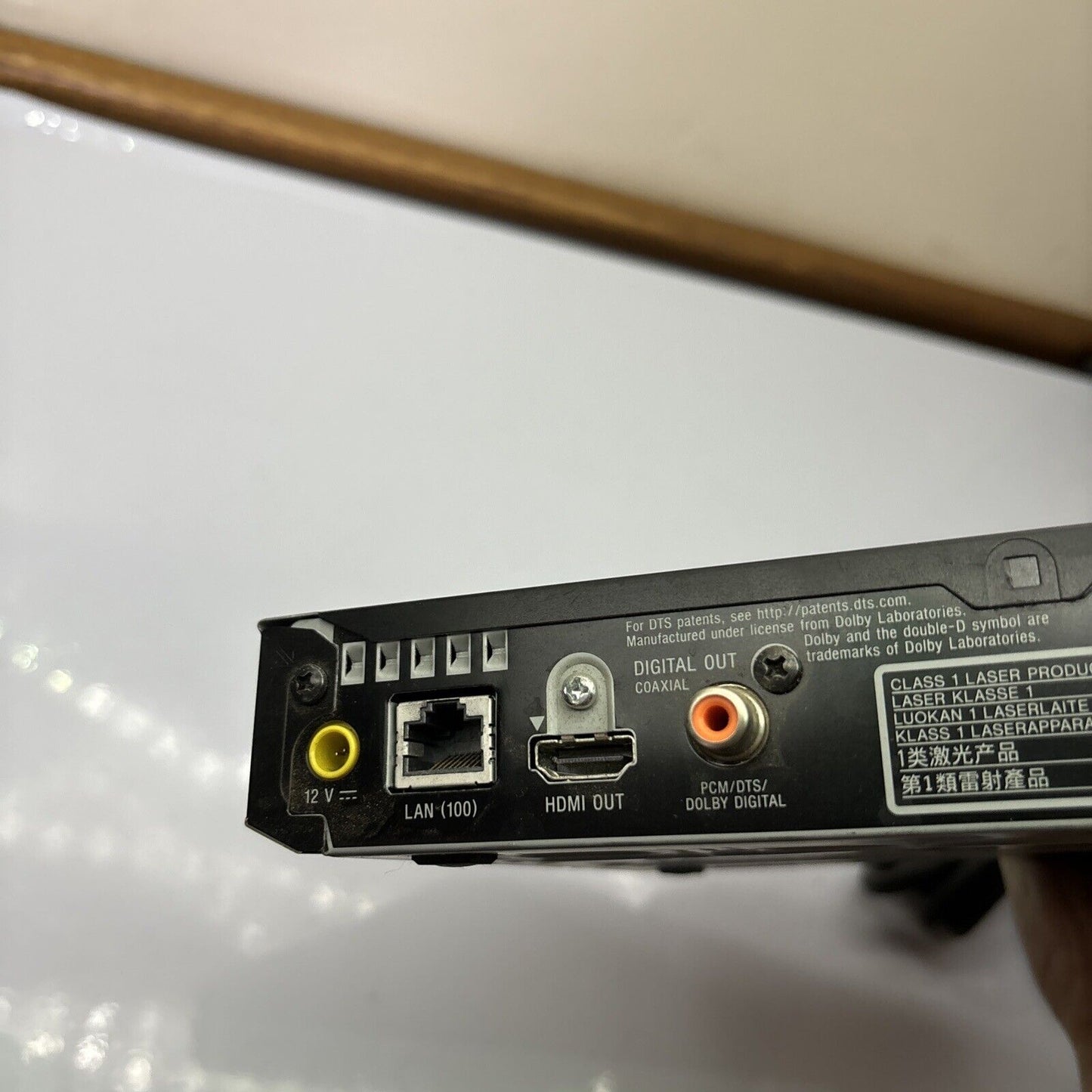 Sony Blu-ray DVD Player Wifi BDP-S3500 With Remote Control Region B & 4