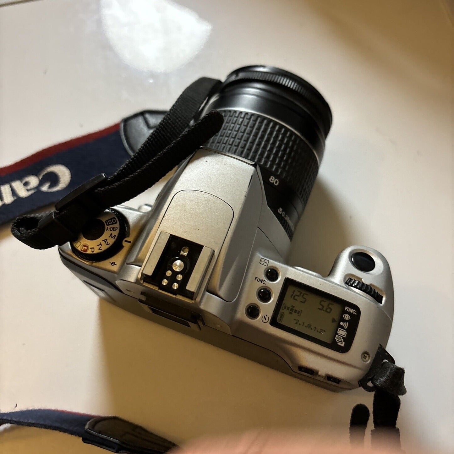 Canon EOS 300 SLR 35mm Film Camera & Canon Zoom Lens EF 28-80mm
