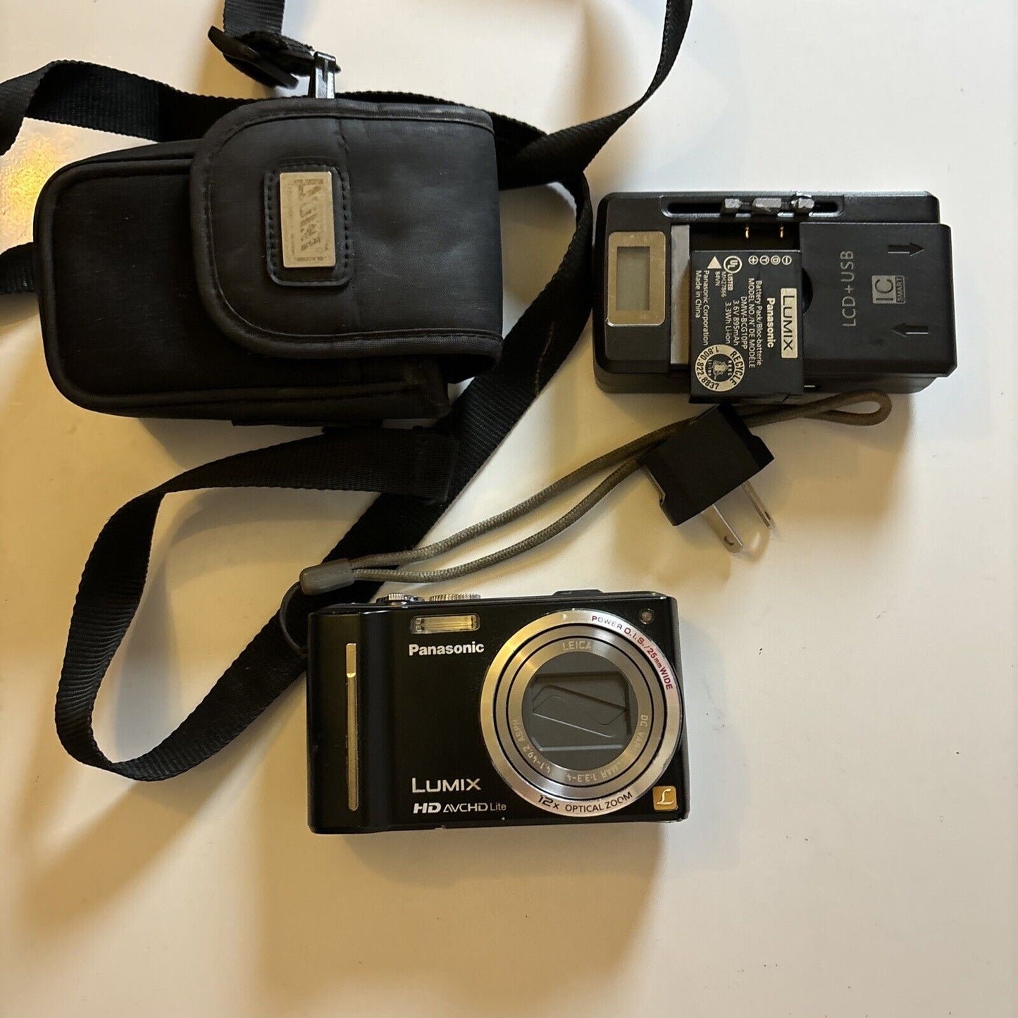 Panasonic Lumix DMC-ZS7 HD AVCHD Lite Digital Camera GPS 14.1MP