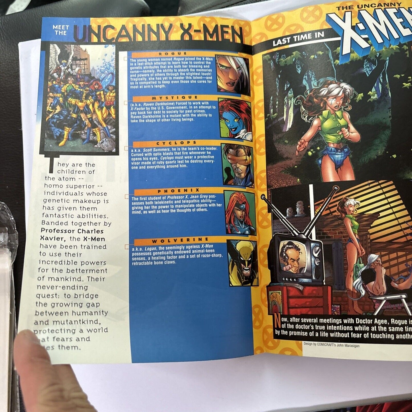 Dark Realm #1, The Uncanny X-men #359, Green Lantern #198, Young Blood Vol 1 #6