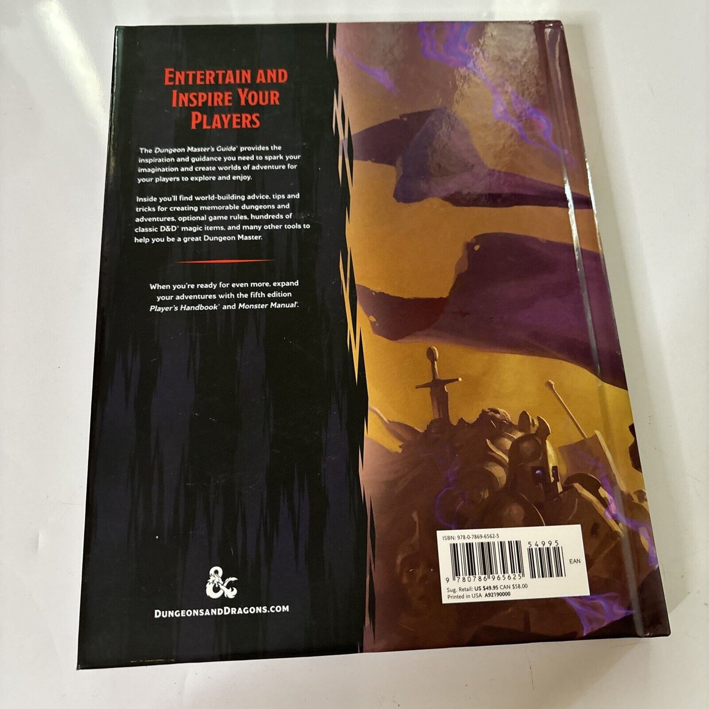 Dungeons & Dragons - Dungeon Masters Guide By Wizards of the Coast Hardcover