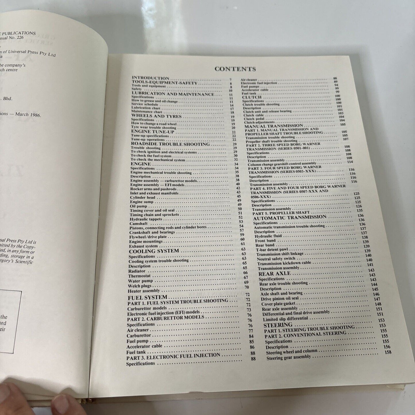 Gregory's Falcon XF Fairlane ZL 1984/85 Repair Service Manual No 22