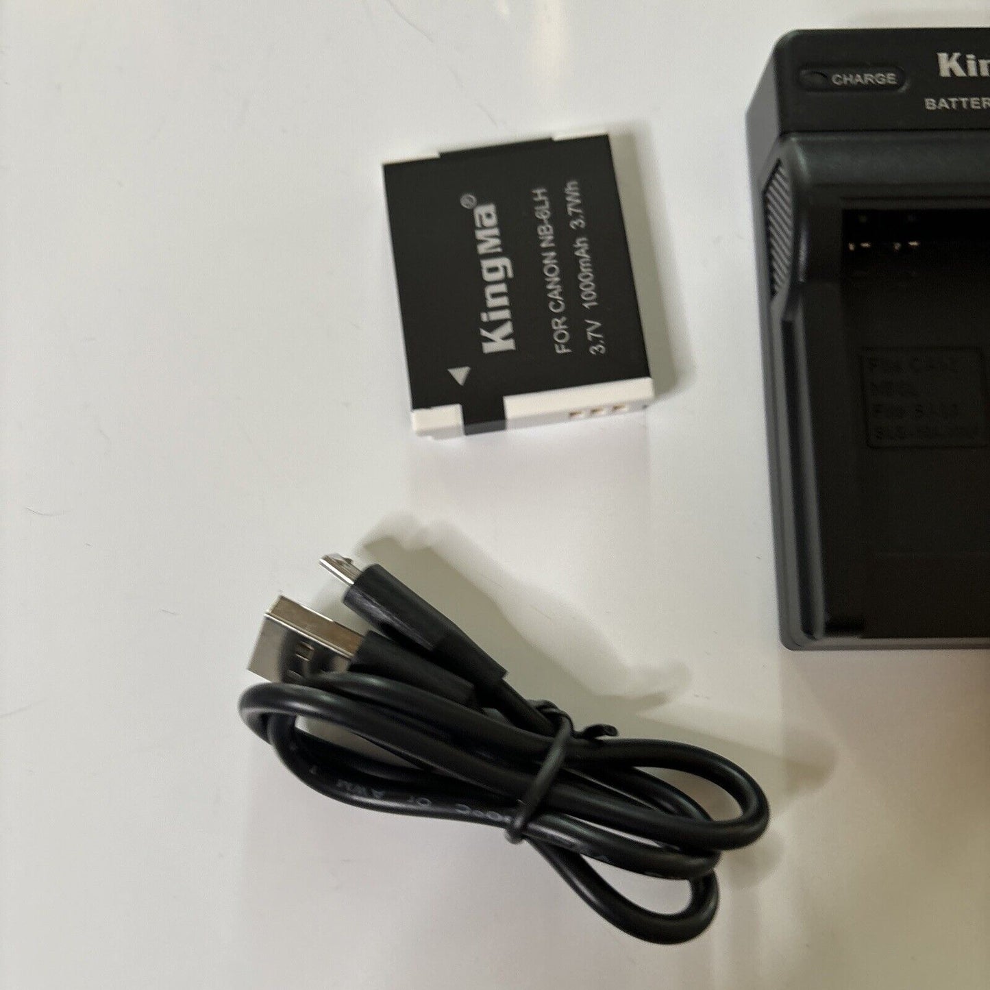 Camera Battery Charger & Battery For Canon Nb-6LH IXUS 105 IS IXUS 200 IS IXUS