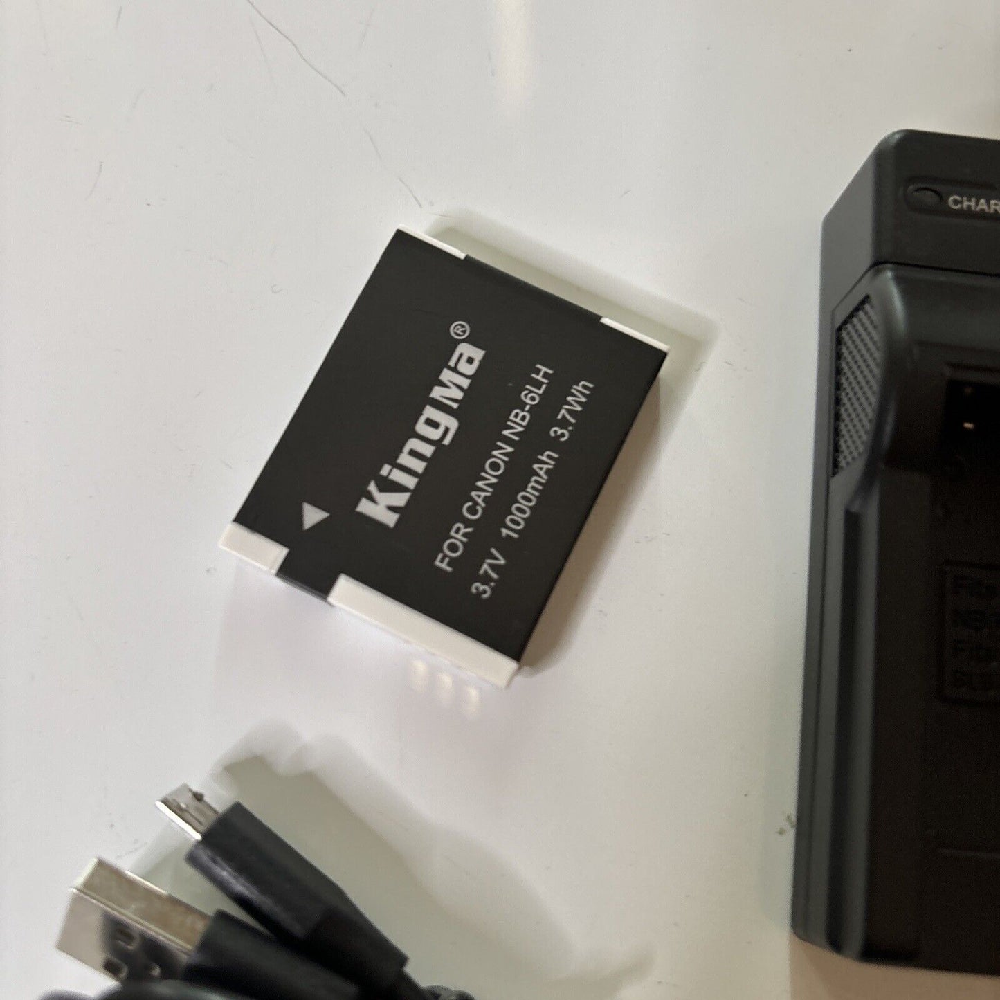 Camera Battery Charger & Battery For Canon Nb-6LH IXUS 105 IS IXUS 200 IS IXUS
