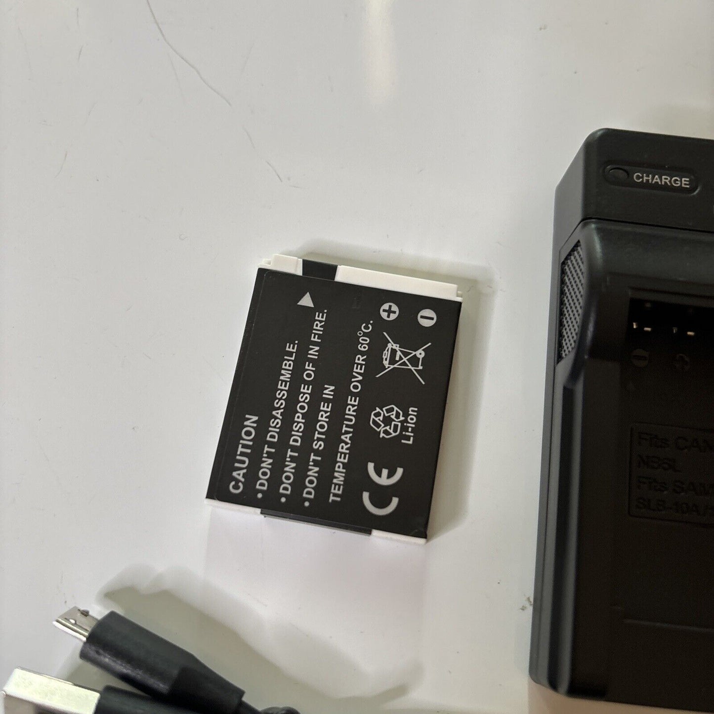 Camera Battery Charger & Battery For Canon Nb-6LH IXUS 105 IS IXUS 200 IS IXUS