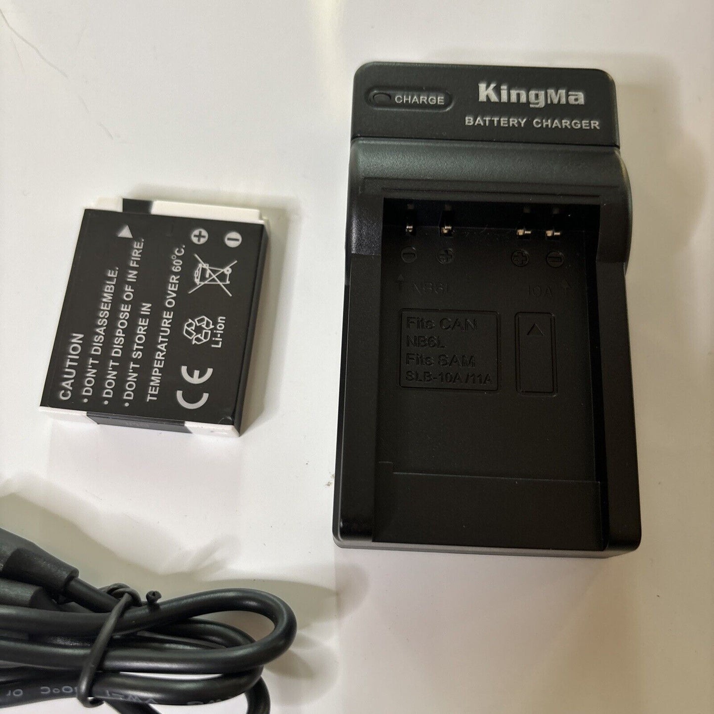 Camera Battery Charger & Battery For Canon Nb-6LH IXUS 105 IS IXUS 200 IS IXUS