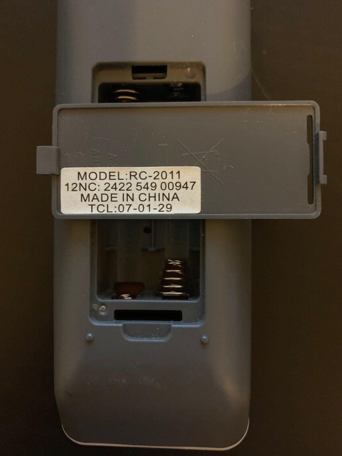 Genuine Philips RC-2011 Remote Control For DVD Player