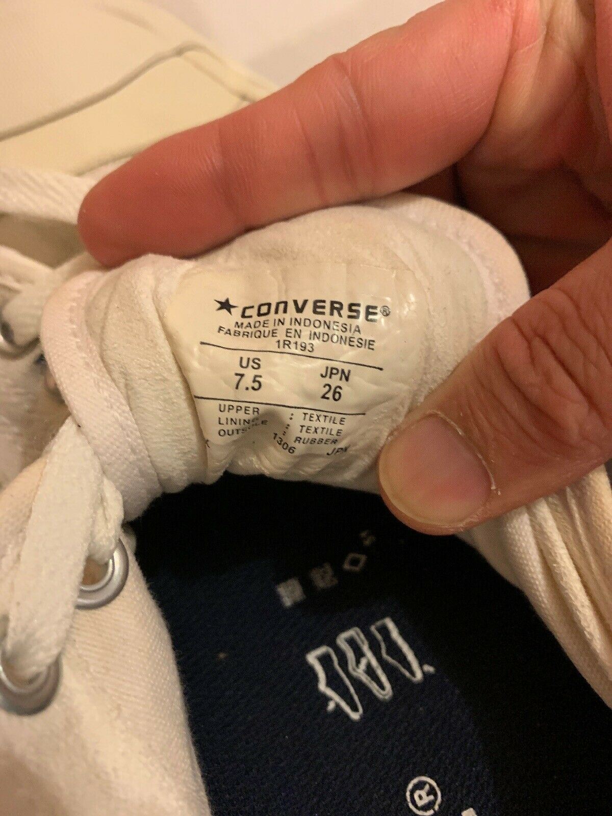 Jack Purcell Converse Casual Shoes 1R193 US 7.5 AU 7