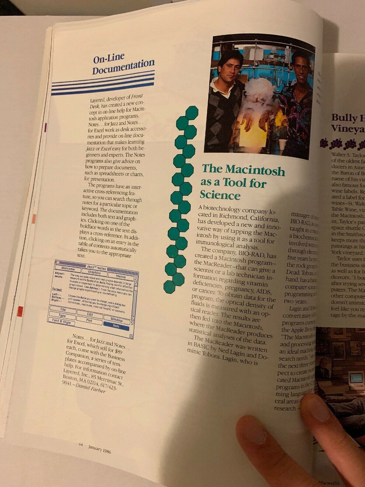 Macworld January 1986 The Macintosh Magazine The Mac's New Hardware