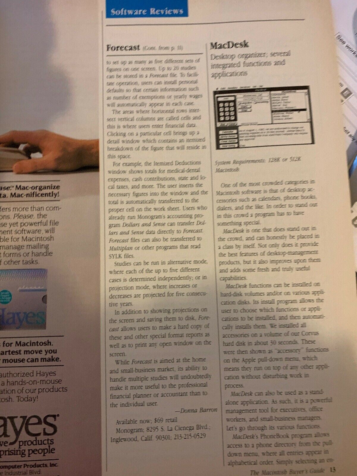 The Macintosh Buyer's Guide Fall 1985 A Redgate Publication