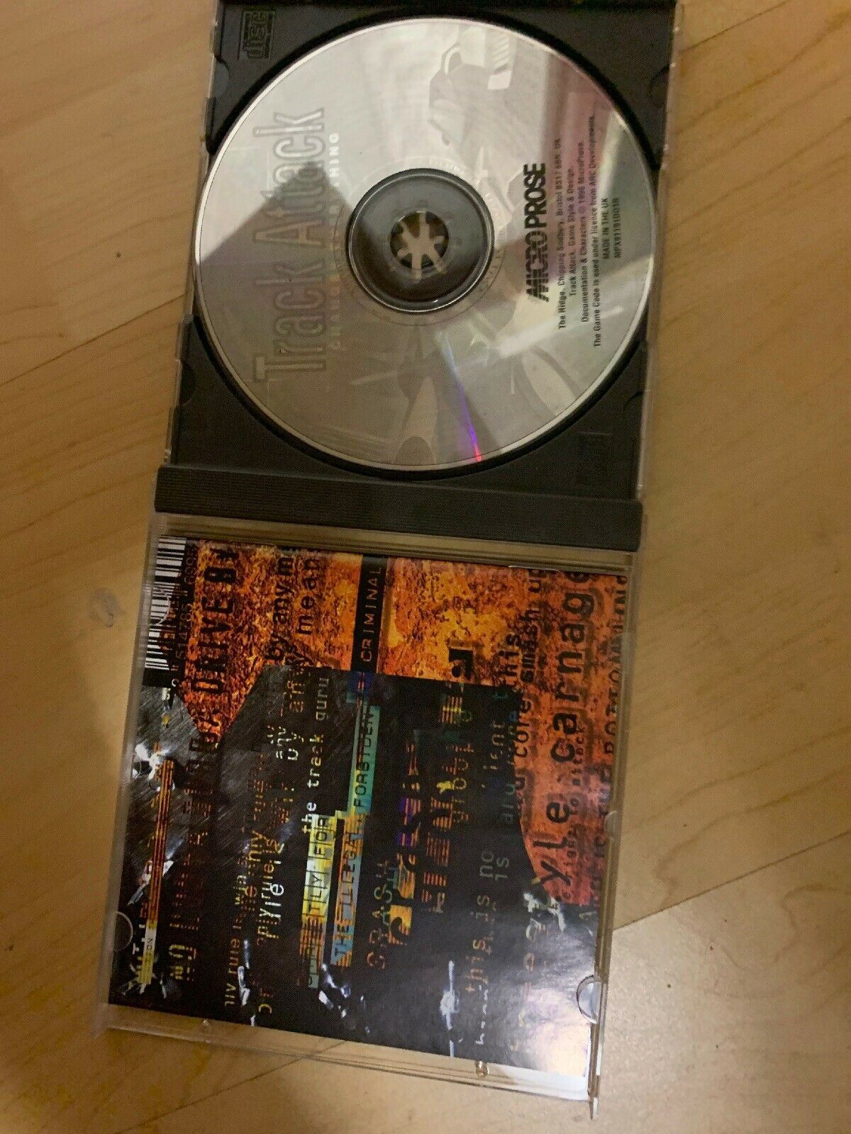 Track Attack Changes Everything 1996 PC CD-ROM Micropose With Manual