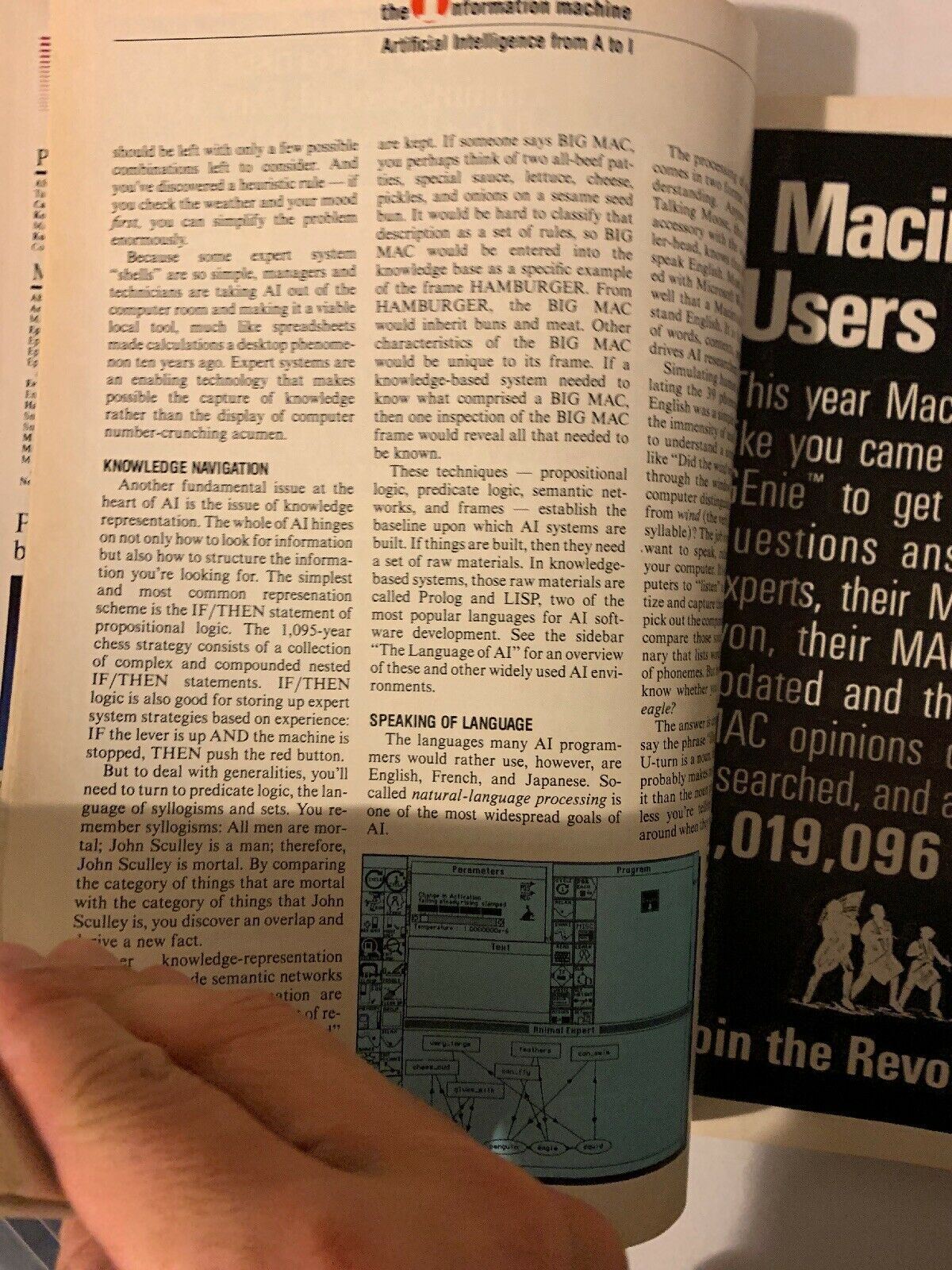 MacUser December 1988 The Information Machine Macintosh Magazine