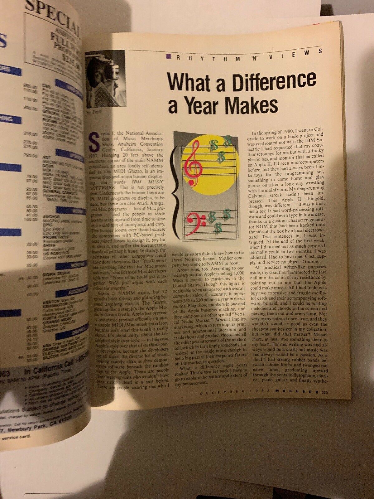 MacUser December 1988 The Information Machine Macintosh Magazine