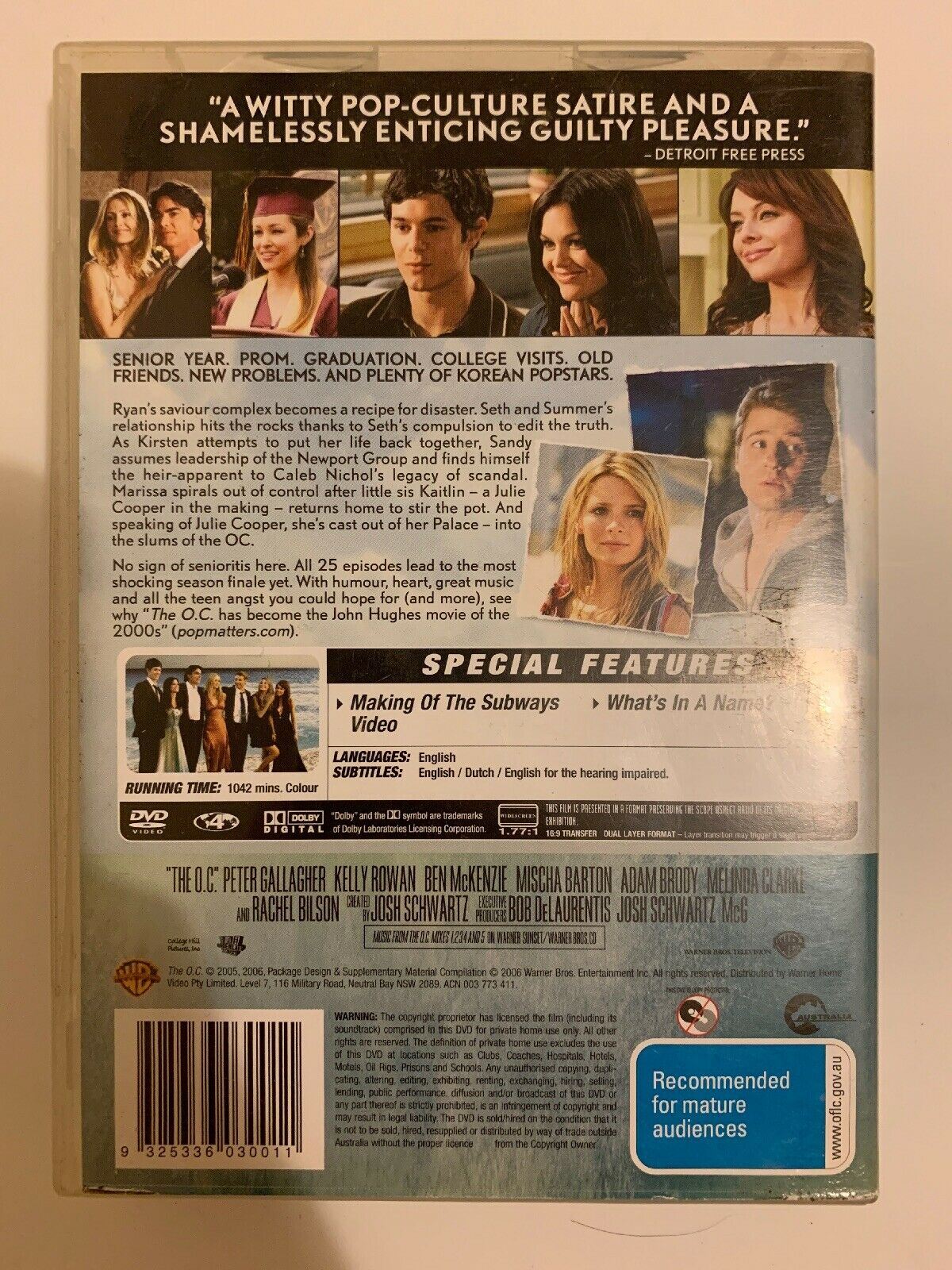 The O.C. : Season 3 (DVD, 2006, 7-Disc Set)