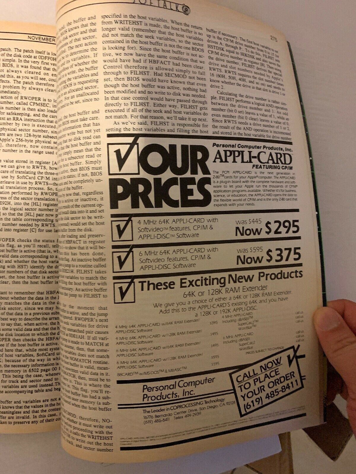 Softalk magazine Volume 4 November 1983 Vintage Software Apple Magazine