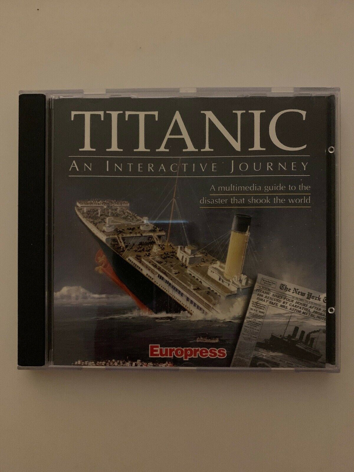 Titanic An Interactive Journey 1998 PC MAC CD-ROM
