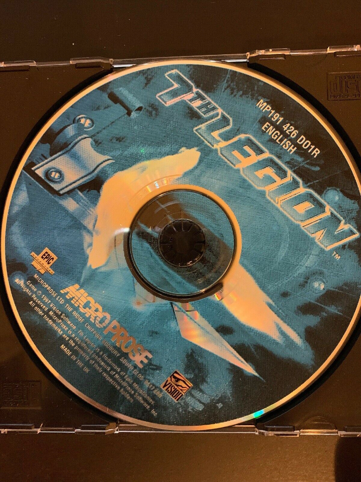 7th Legion 1997 PC Cdrom Micropose Vintage Real Time Strategy Game Windows 95