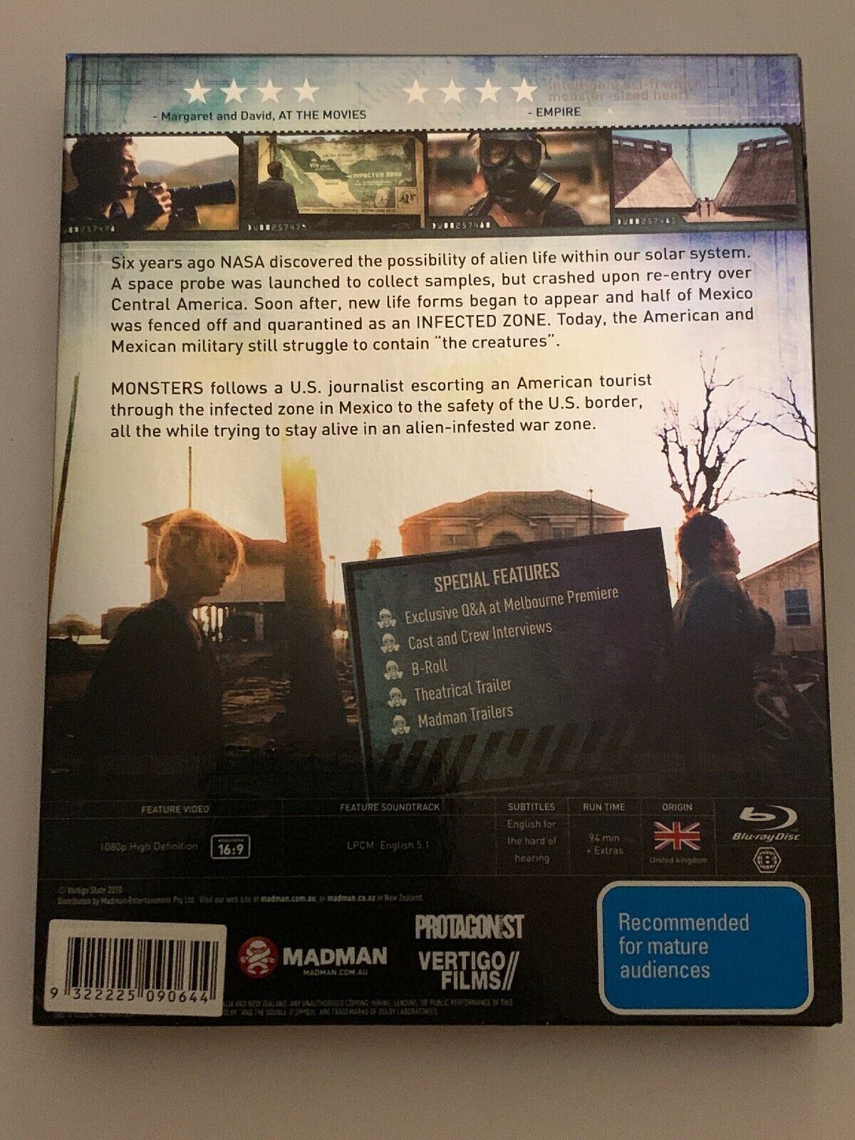 Monsters Bluray - Monsters - Bluray BR007080