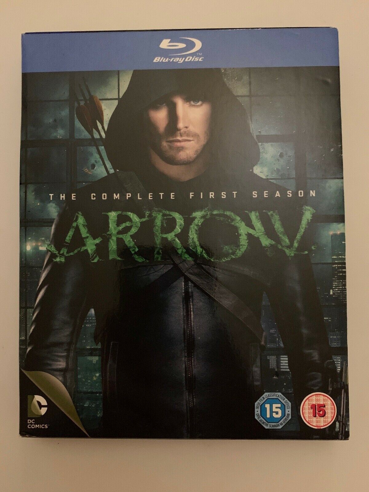 Arrow : Season 1 (Blu-Ray , 2013, 4-Disc Set) Region B