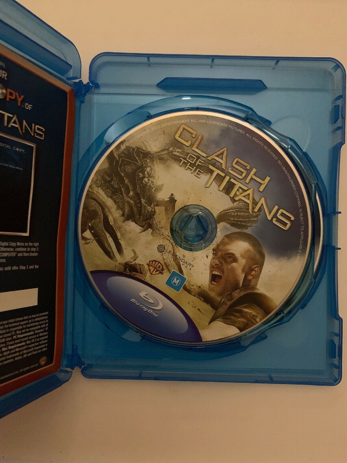 Clash Of The Titans (Blu-ray, 2010, 2-Disc Set) Sam Worthington, Liam Neeson