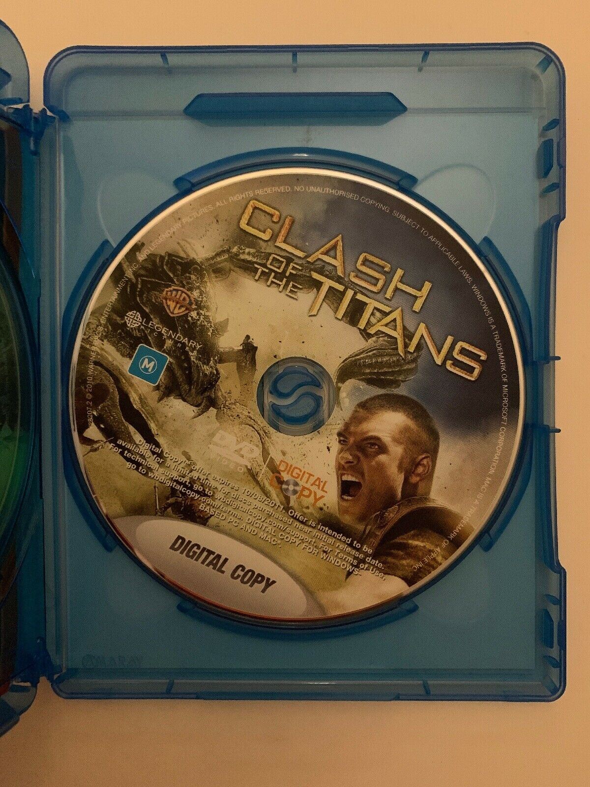 Clash Of The Titans (Blu-ray, 2010, 2-Disc Set) Sam Worthington, Liam Neeson