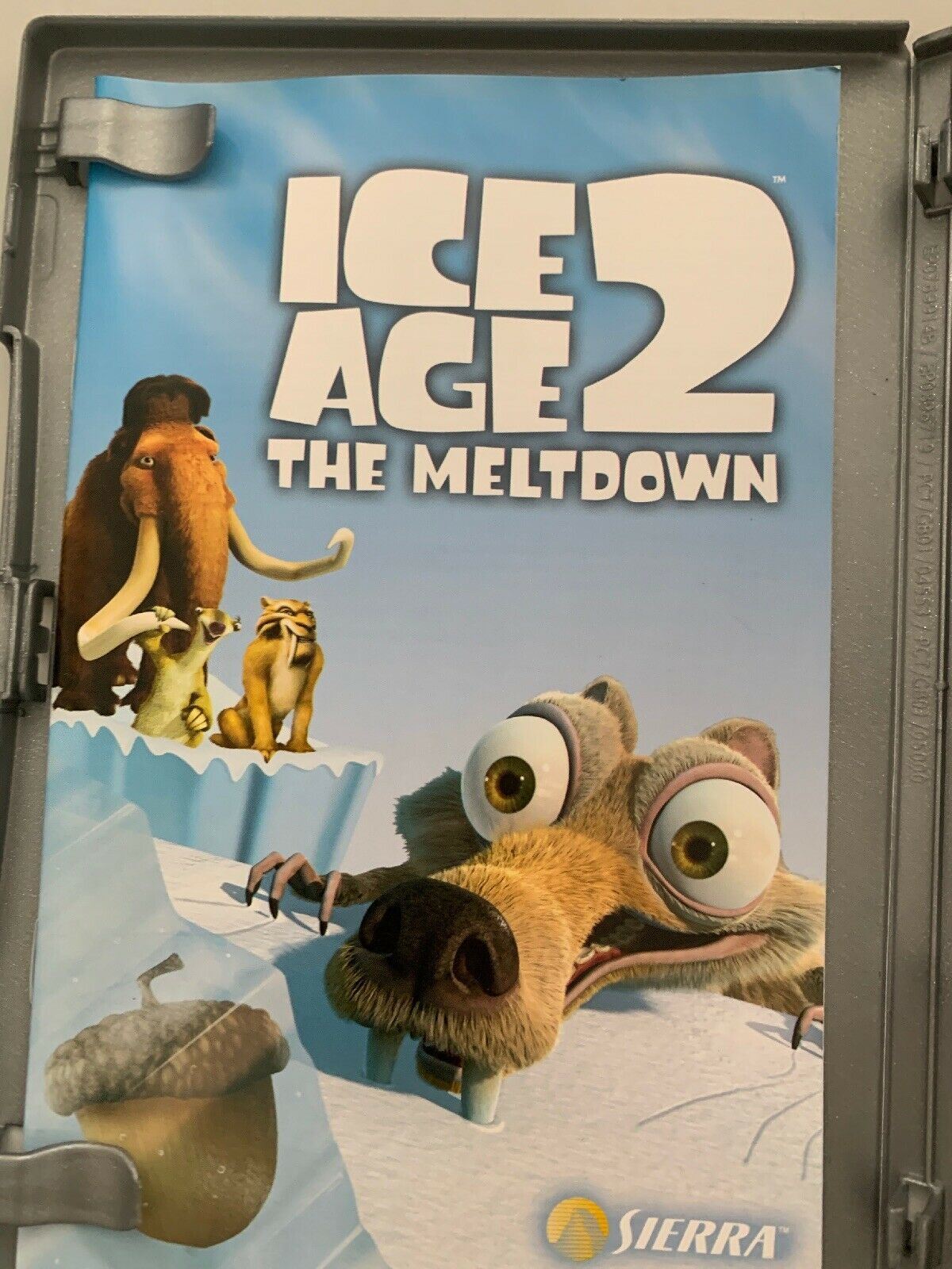 Playstation 2 PS2 Ice Age 2 The Meltdown Game Platinum Edition With Manual