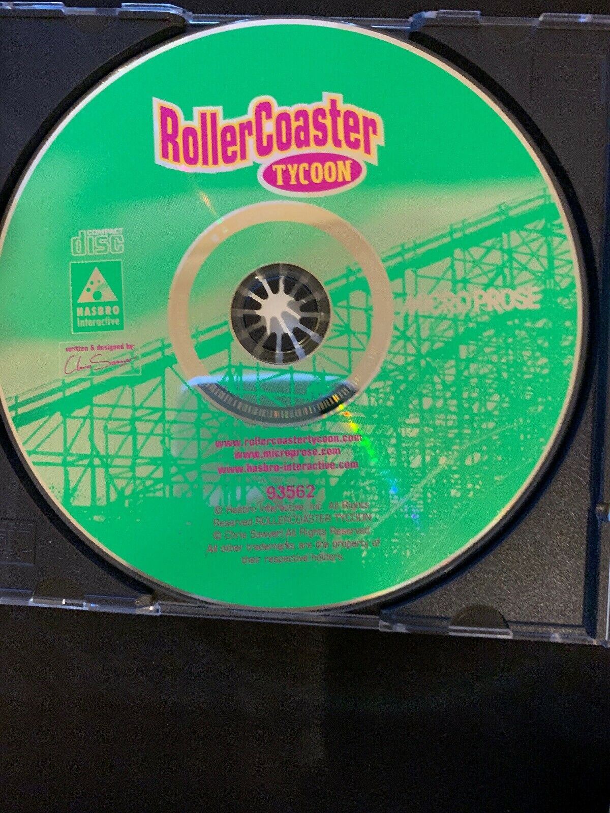 Rollercoaster Tycoon Loopy Landscapes Add-on Pack PC CD-ROM Microprose