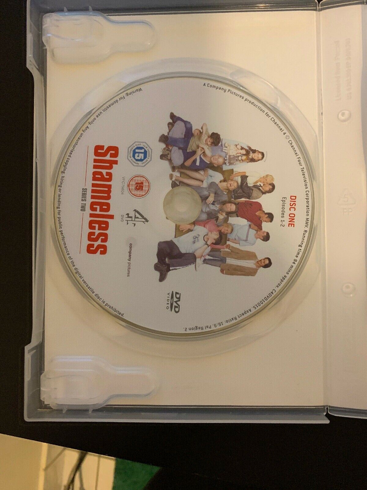 James McAvoy Anne-Marie Duff SHAMELESS: Season 2 British Drama Series UK DVD R2