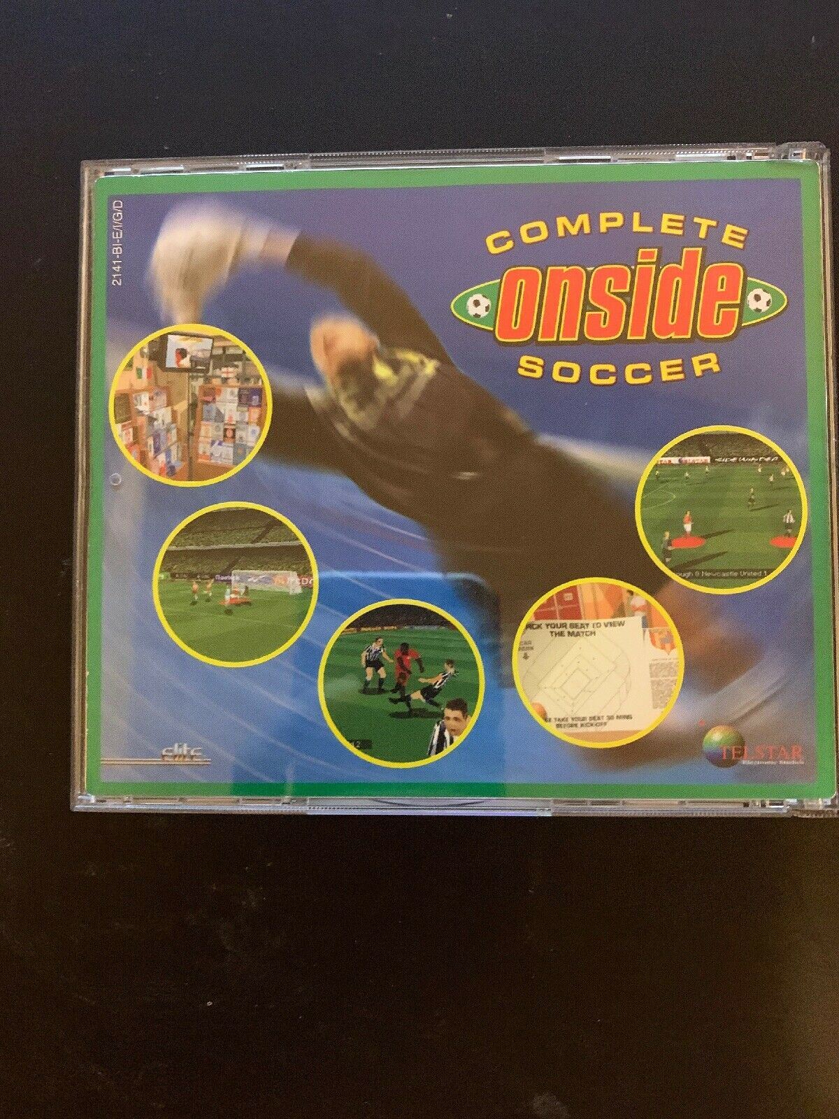 *RARE* Complete Onside Soccer 1996 PC Cdrom