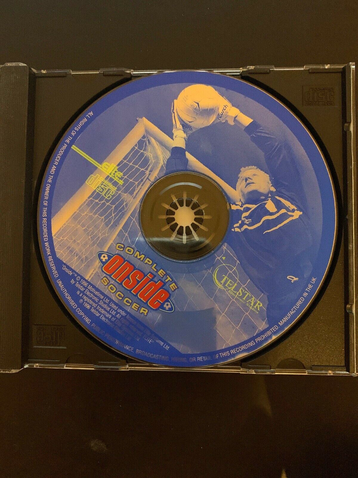 *RARE* Complete Onside Soccer 1996 PC Cdrom
