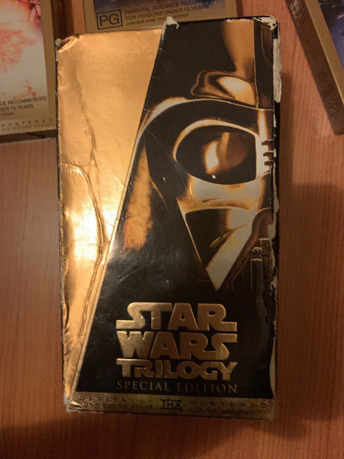 Star Wars Trilogy VHS Video Box Set Special Edition 1997 (PAL)
