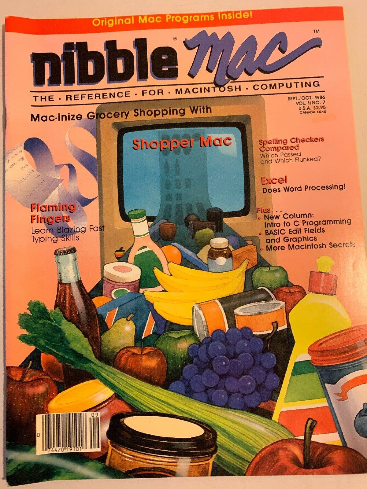 Apple Nibble Mac The Reference For Macintosh Computing Sept Oct 1986 Vol1 No 7