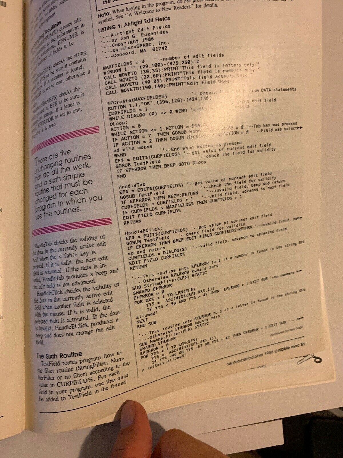 Apple Nibble Mac The Reference For Macintosh Computing Sept Oct 1986 Vol1 No 7