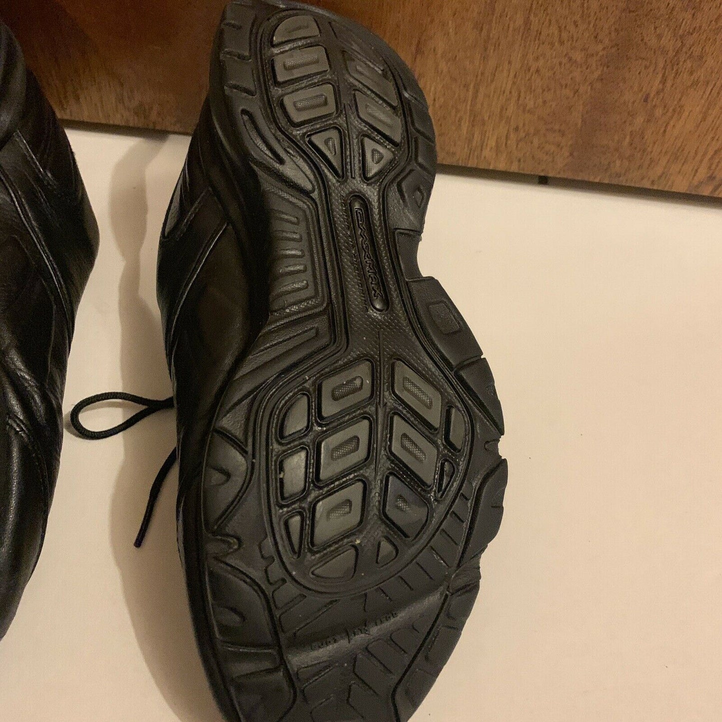 Reebok Black DMX Max Runners Shoes USA 9.5 UK 8.5 023501 214 J15315