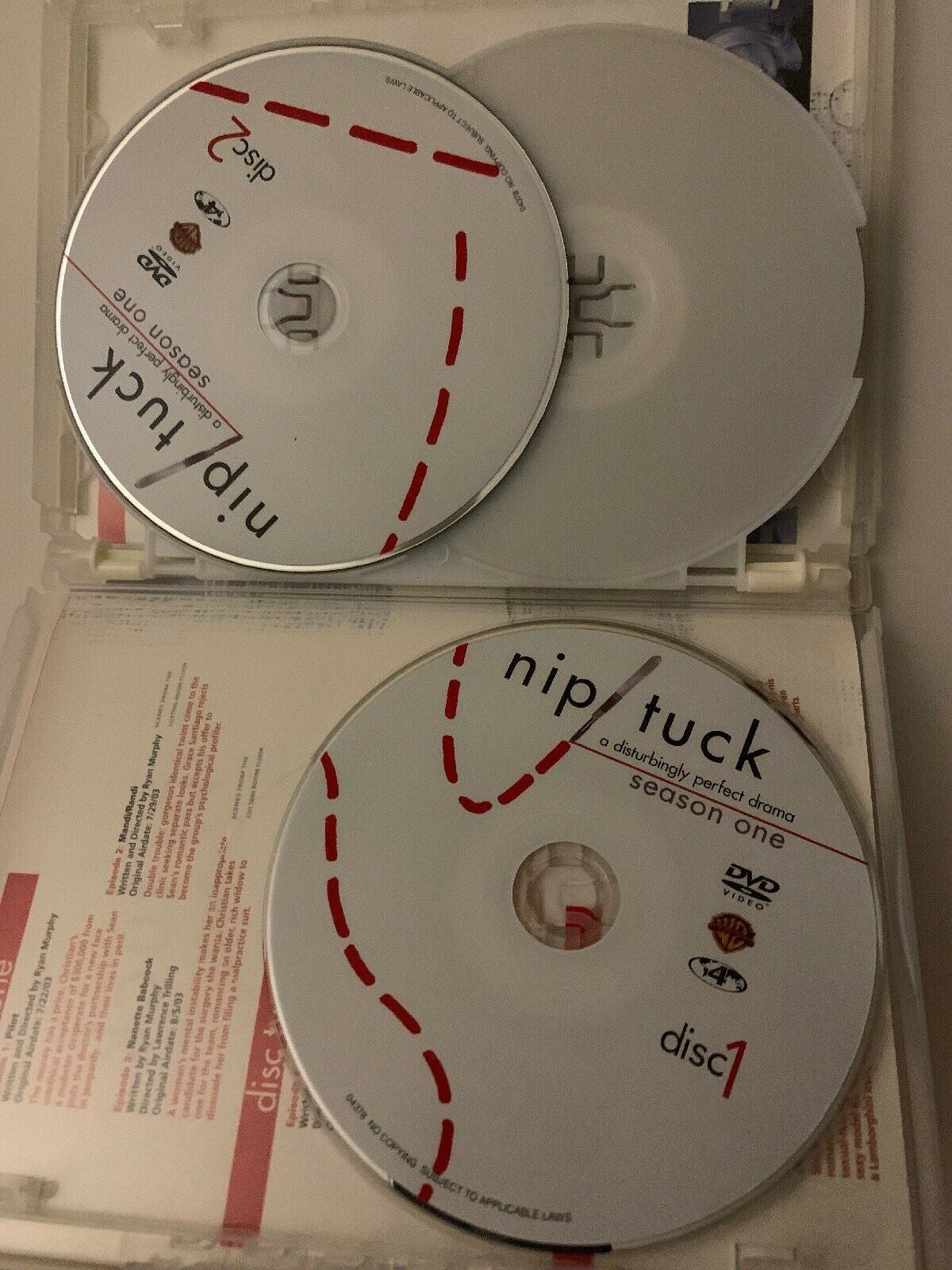Nip/Tuck : Season 1 (DVD, 2004, 5-Disc Set)