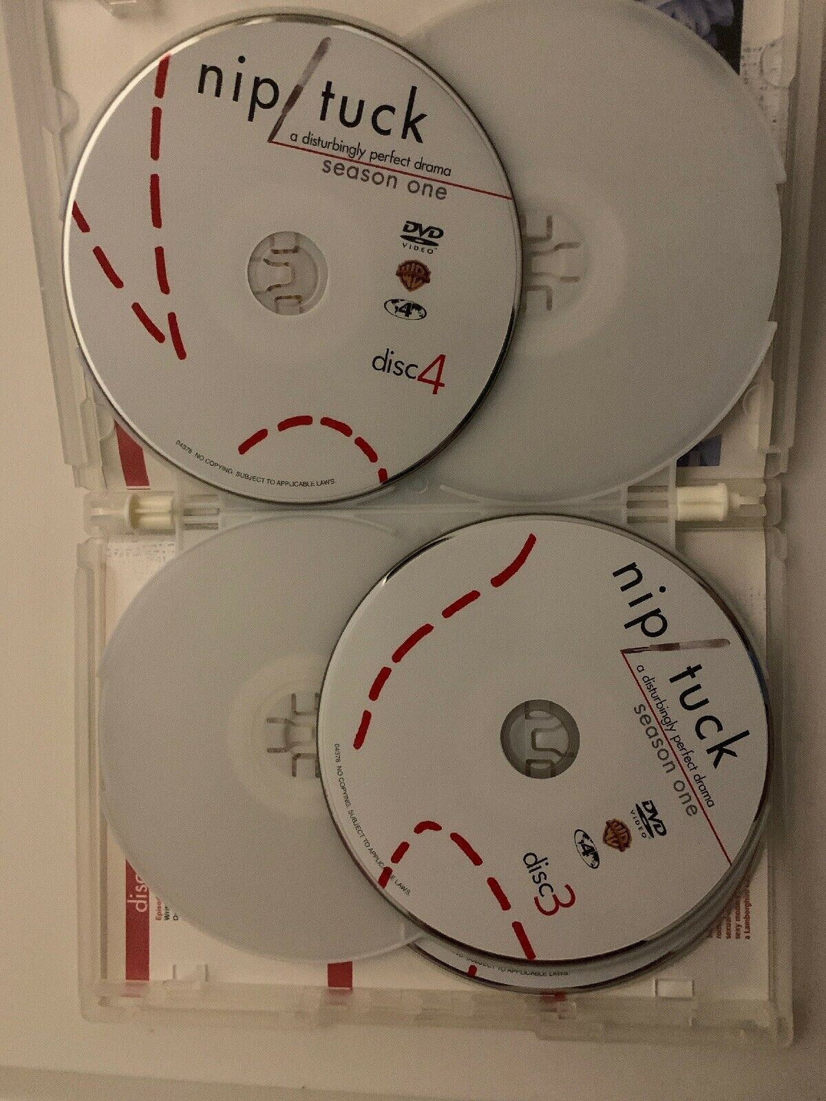 Nip/Tuck : Season 1 (DVD, 2004, 5-Disc Set)