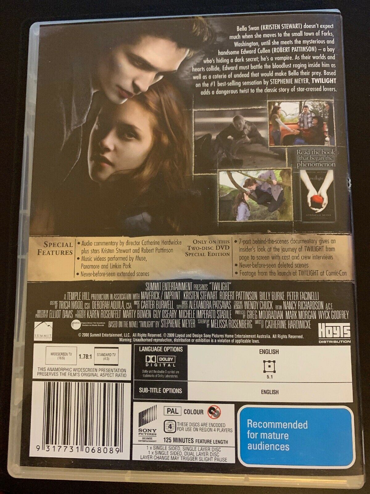 Twilight (DVD, 2009, 2-Disc Set)
