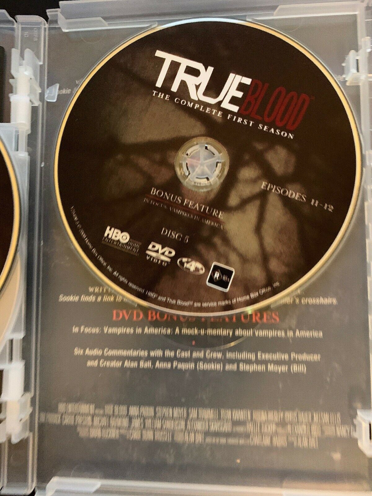 True Blood : Season 1 (DVD, 2009, 5-Disc Set) Region 4