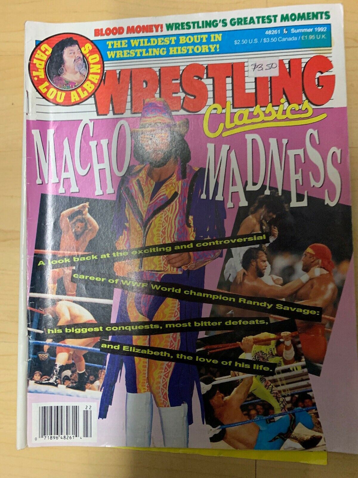 Wrestling Classics Capt Lou Albano's Summer 1992 Macho Madness
