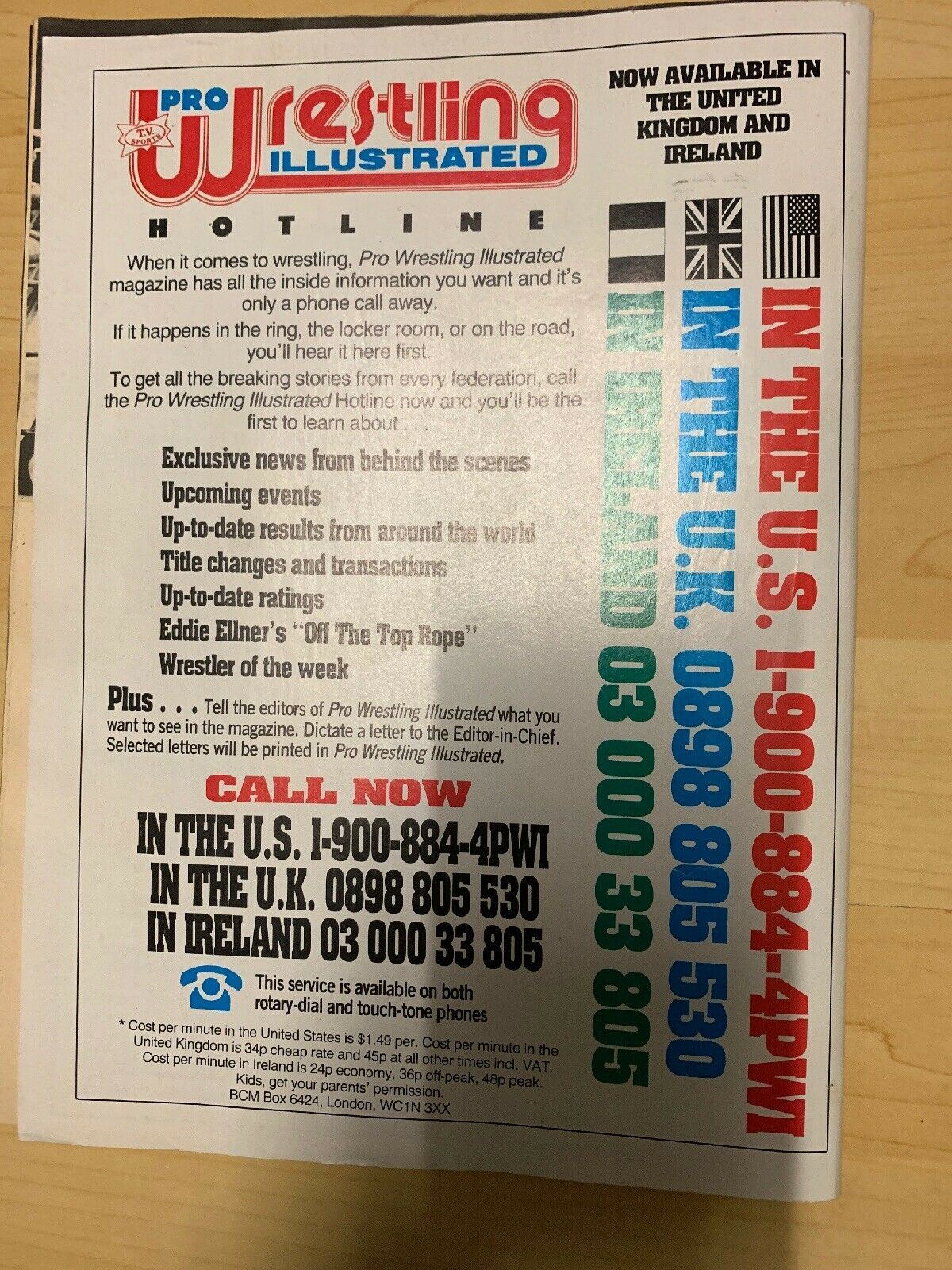 Wrestling Classics Capt Lou Albano's Summer 1992 Macho Madness
