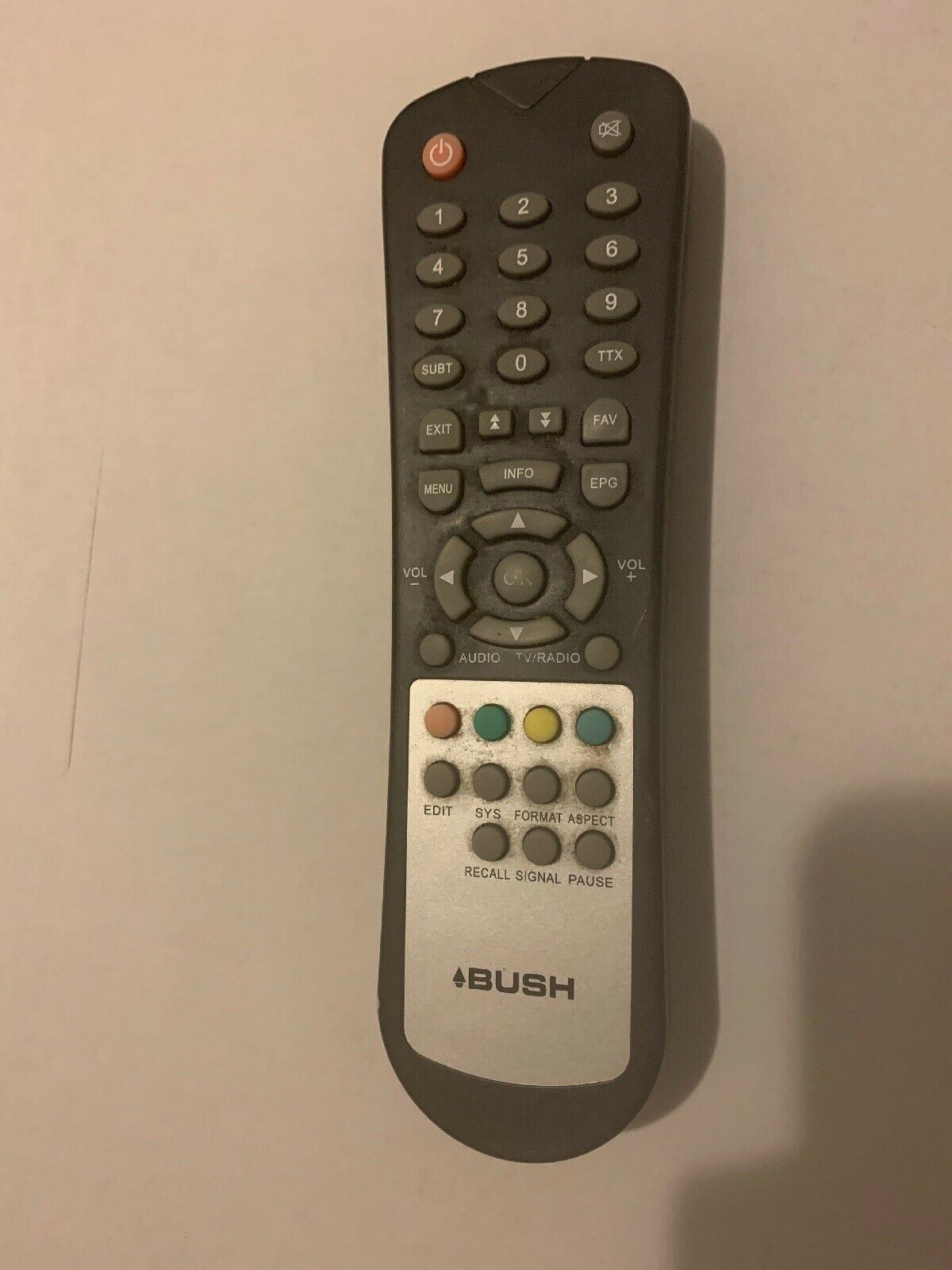 Geniune Bush DFTA14HD R03 Remote Control for TV & DVB-T Receiver